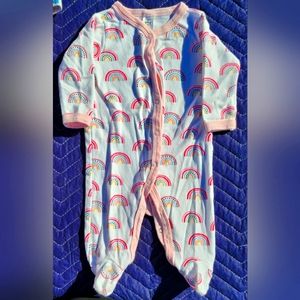 Set of 7 Footed Sleepers 3-6mo